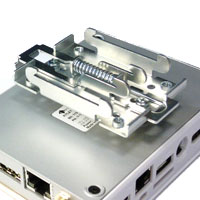 DIN rail bracket